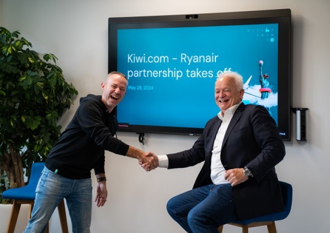 ​Kiwi.com a Ryanair zahajují spolupráci