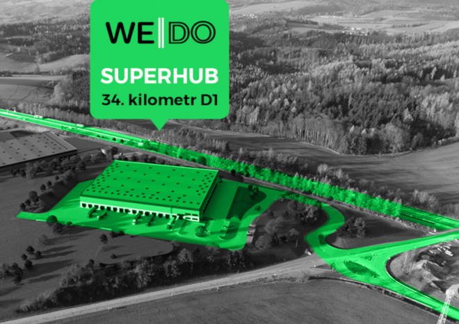 UDI Group staví pro WEDO superhub na D1