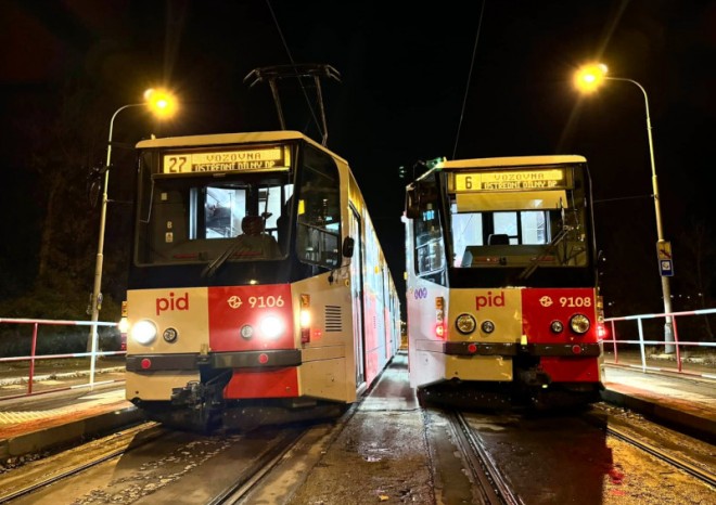 Ode dneška nejezdí tramvaje po Libeňském mostě, nahradí je autobusy