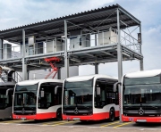 Daimler Buses postavil v Mannheimu dobíjecí stanici pro eCitaro