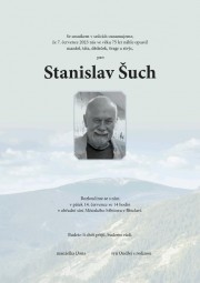 Zemřel Stanislav Šuch