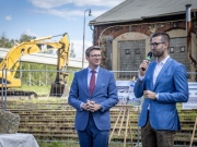 ČD zahájily stavbu moderní opravárenské haly v Chebu
