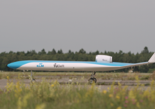 ​KLM slaví první úspěšný let futuristického modelu Flying-V