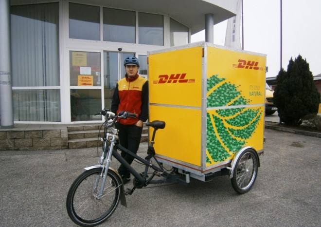 ​DHL Express představila první kurýrní elektrokolo v České republice