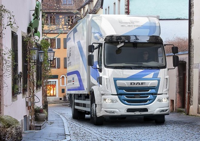 ​Model DAF LF Electric pro městský rozvoz s „nulovými emisemi“