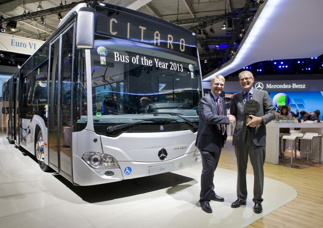 Mercedes-Benz Citaro je autobusem roku 2013