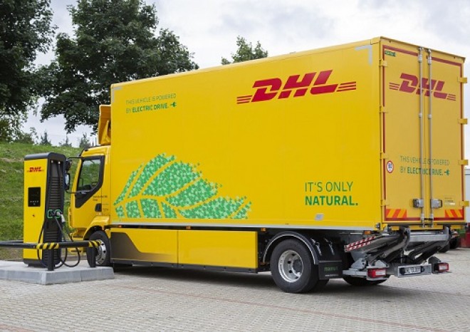 ​Flotila DHL Supply Chain se rozrostla o nový elektrický truck Volvo