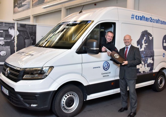 ​Nový Volkswagen Crafter vyráží za evropskými řemeslníky