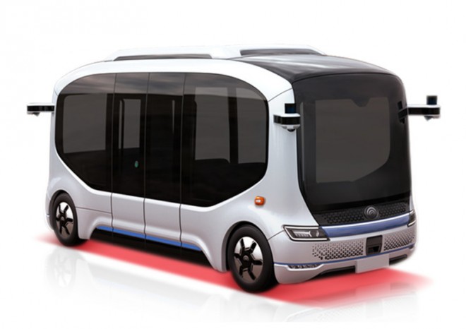 Autonomní autobus Yutong Xiaoyu 2.0 získal Red Dot Award