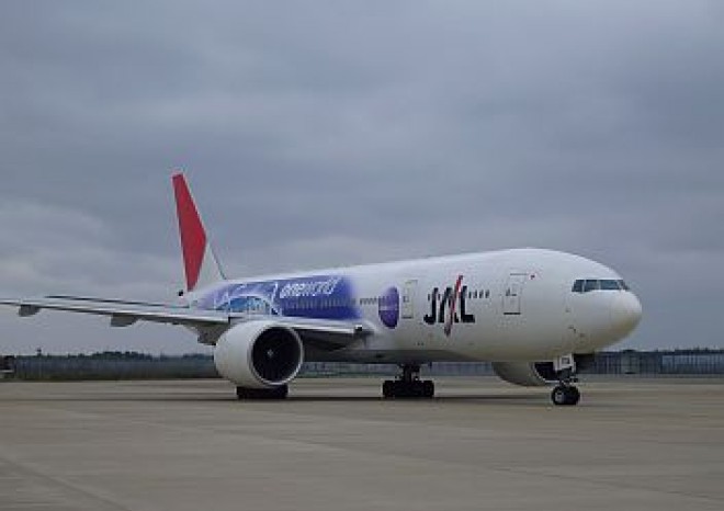 Japan airlines v ochranném režimu