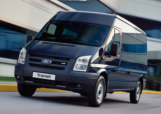 Ford slaví výrobu sedmi milionů kusů dodávek Transit