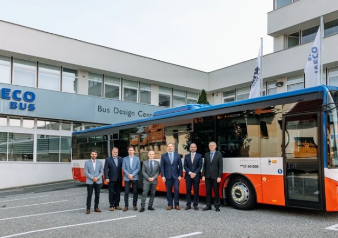 IVECO BUS dodal v pořadí již 40 000. autobus Crossway