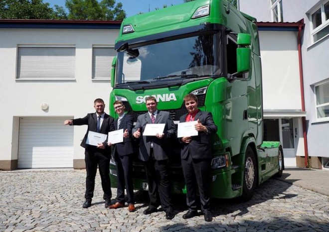 Pro značku Scania pracují absolventi stipendijního programu