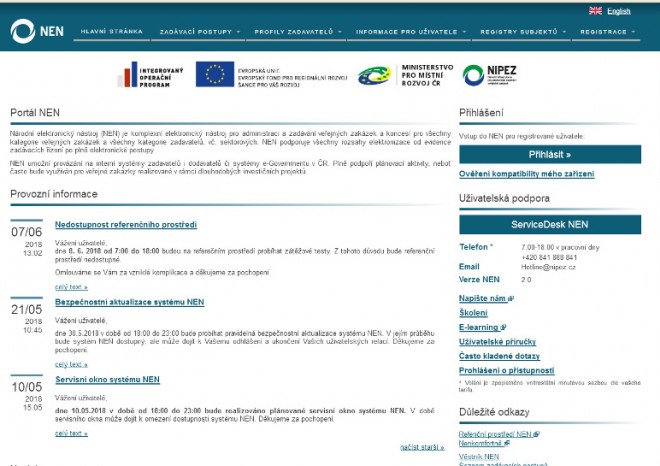 ŘSD chce při tendrech nadále používat vlastní elektronický systém