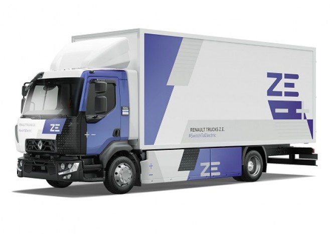 Společnost Delanchy Group převzala první sériově vyráběný Renault Trucks D Z.E.