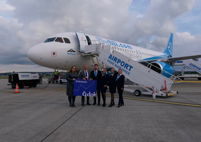 ​V Českých Budějovicích přistál první Airbus A320
