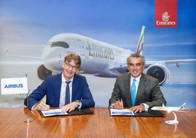 ​Emirates investuje do řešení digitální údržby od Airbusu Skywise S.FP+ a Core X3