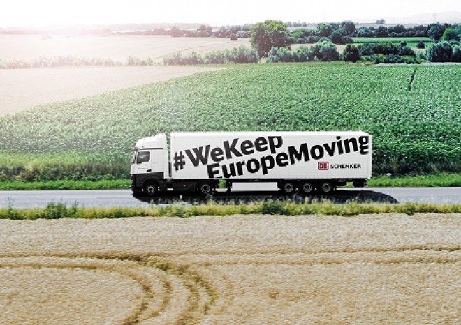 Společnost DB Schenker spustila kampaň #WeKeepEuropeMoving