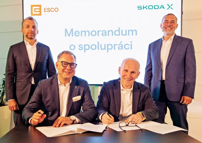 ​Škoda X a ČEZ ESCO podepsaly Memorandum o strategické spolupráci