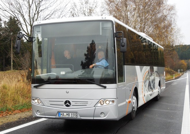 EvoBus přivezl Intouro Euro 6 z Kortrijku do Jihlavy