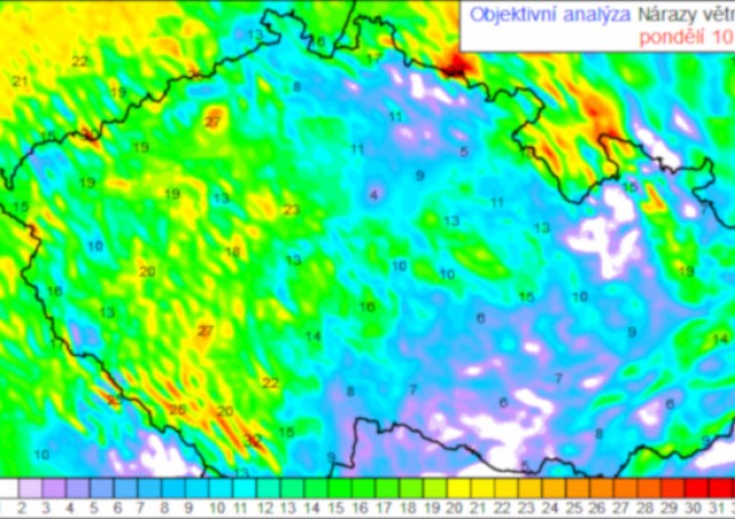 Vítr měl rychlost až 180 km/h, zastavil vlaky a přerušil proud