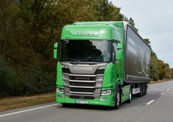 ​Scania Super vítězí v soutěži Green Truck 2024