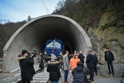 ​Zmodernizovaný úsek mezi Brnem a Blanskem začaly využívat první vlaky