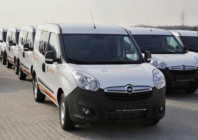 ČEZ Distribuce získá 59 vozů Opel Combo Van