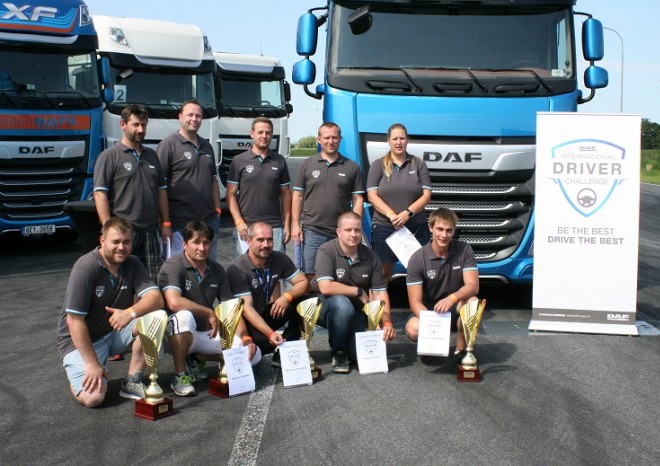 Soutěž DAF International Driver Challenge 2019 zná své národní finalisty