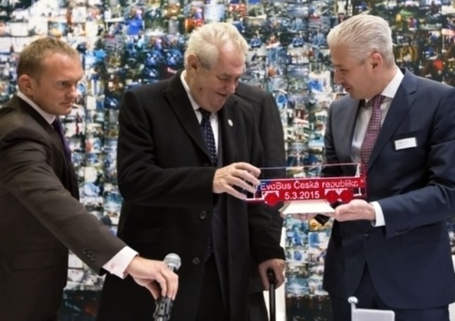 Prezident Miloš Zeman navštívil Holýšov