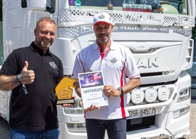 MAN Truck Champion: Nejkrásnější MAN v Evropě  pochází z Polska