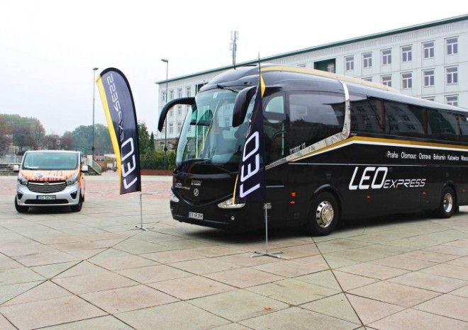 ​LEO Express spustil novou autobusovou linku z Varšavy do Vídně