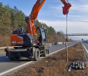 ​ŘSD zahajuje opravu devíti kilometrů D5 směr Praha mezi Bavoryní a Berounem