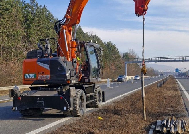 ​ŘSD zahajuje opravu devíti kilometrů D5 směr Praha mezi Bavoryní a Berounem