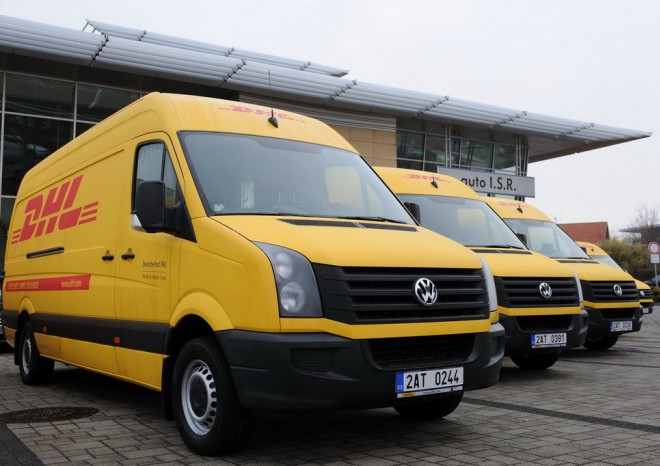 Volkswagen dodal DHL 29 nových Crafterů