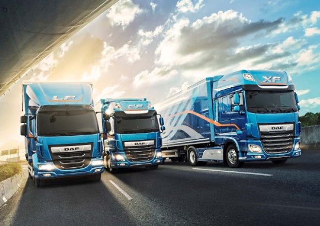 Společnost DAF Trucks představila vylepšený systém AEBS-3 pro řady LF, CF a XF