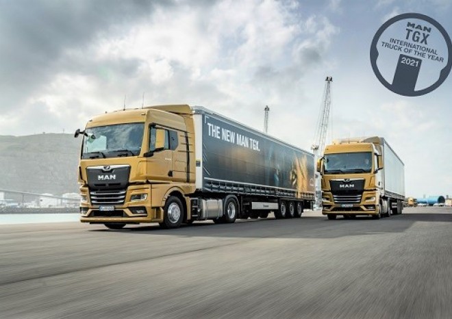 MAN TGX získal ocenění International Truck of the Year 2021