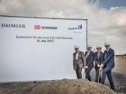 ​DB Schenker staví obří ostrovní logistické centrum pro Mercedes Benz