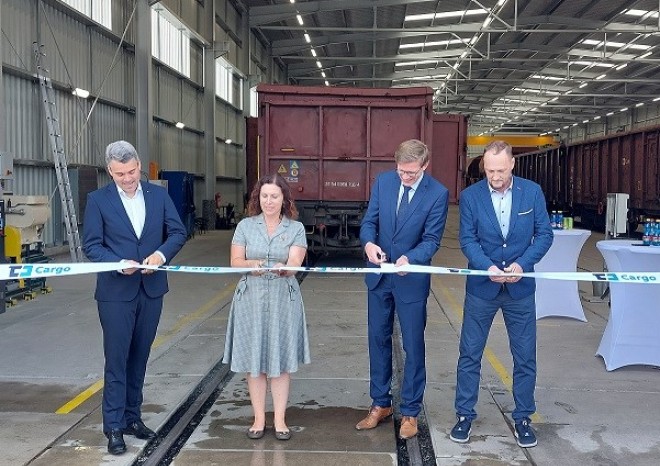 ​Společnost ČD Cargo otevřela opravárenskou halu v Českých Budějovicích