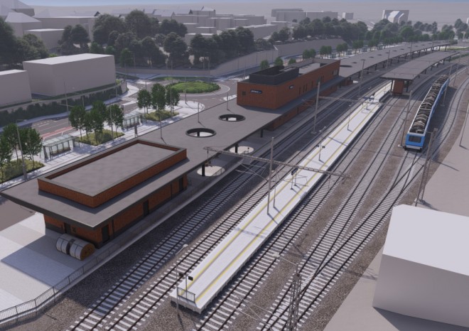 Stanice Jihlava město v roce 2026: nová budova i moderní nástupiště