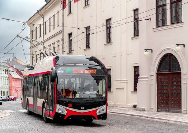 Jihlava se chystá prodloužit trať pro městské trolejbusy o 3,3 kilometru