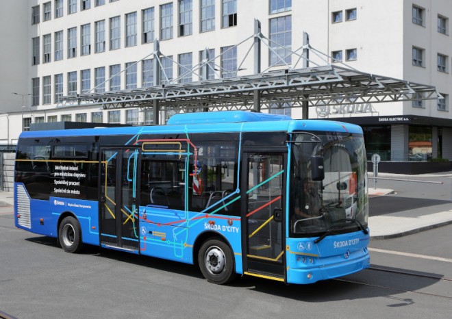 Škoda Transportation představila nový dieselový autobus Škoda D‘CITY