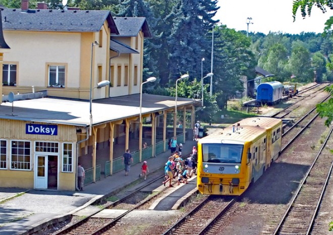 ​Nejkrásnějším nádražím jsou severočeské Doksy