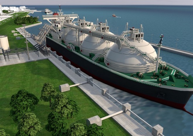 ​Začala výstavba LNG terminálu Stade u Hamburku, od roku 2027 pokryje více než čtvrtinu české roční spotřeby