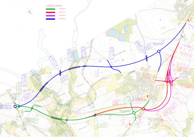Havlíčkův Brod vybral variantu vedení silničního obchvatu