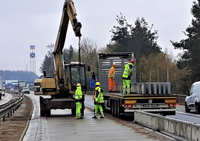 ​Modernizaci D1 u Humpolce dokončí za 1,4 miliardy Kč Skanska