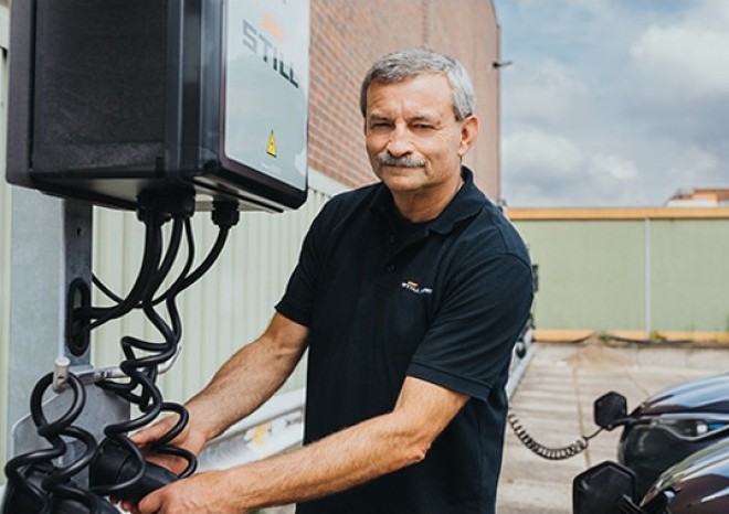 Centrála STILL v Hamburku bude vybavena 20 nabíjecími místy pro elektromobily