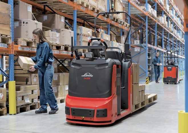 Linde Material Handling: S vylepšenou ergonomií se daří zvyšovat produktivitu v provozu až o 15 %