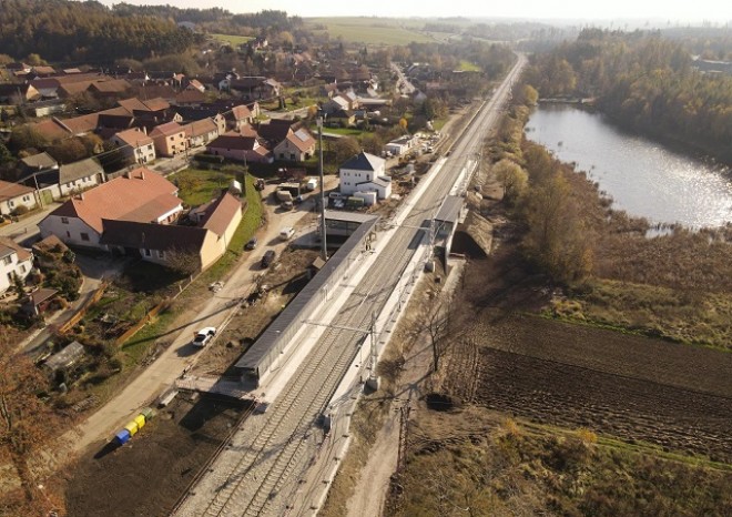 ​Vlaky se vrací na koleje z Vlkova u Tišnova do Křižanova