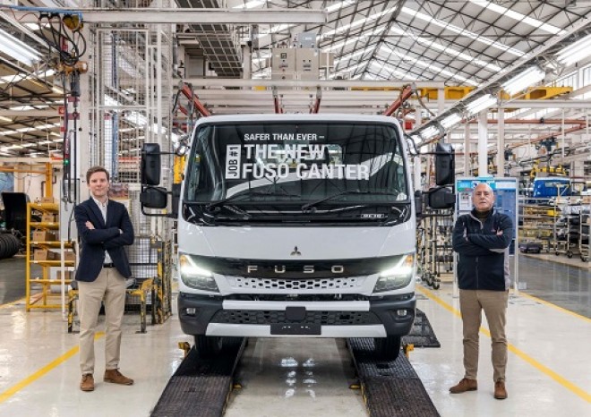 ​Daimler Truck zahajuje v Evropě výrobu a prodej nové generace modelu FUSO Canter